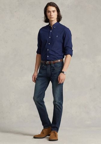 Ralph Lauren - Áo Sơ Mi Nam Stretch Poplin Custom-Fit Shirt