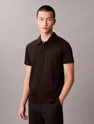 Calvin Klein - Áo Thun Có Cổ Nam Slim Premium Interlock Polo