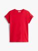 Tommy Hilfiger - Áo thun tay ngắn nữ Slim Roll Tab T-Shirt