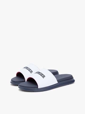 Tommy Hilfiger - Dép Quai Ngang Nam Hilfiger Monotype Pool Slides