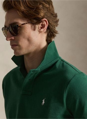 Ralph Lauren - Áo Thun Có Cổ Nam The Iconic Mesh Polo Shirt