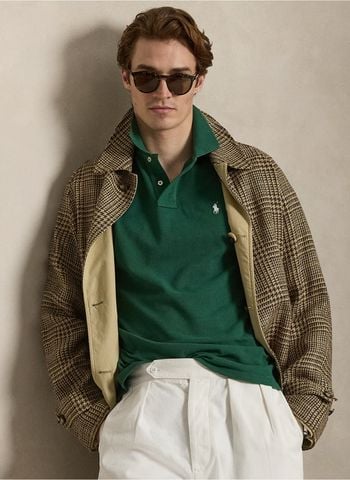 Ralph Lauren - Áo Thun Có Cổ Nam The Iconic Mesh Polo Shirt