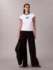 Calvin Klein - Áo thun thời trang nữ 1968 Logo Graphic Baby Tee