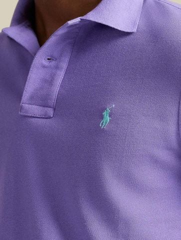 Ralph Lauren - Áo Thun Có Cổ Nam The Iconic Custom Slim Fit Mesh Polo