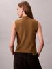 Calvin Klein - Áo ba lỗ dệt kim nữ Sleeveless Mock Neck Top