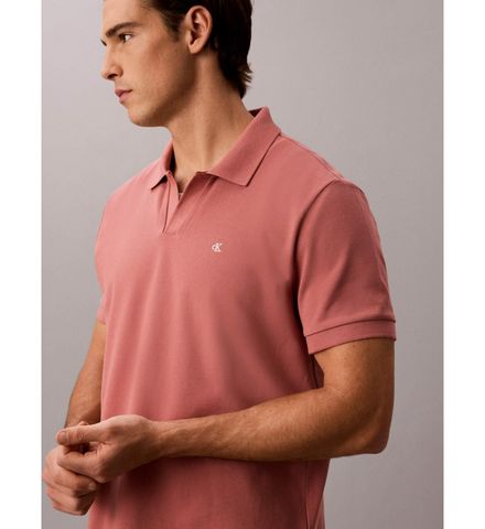 Calvin Klein - Áo Thun Có Cổ Nam Open Collar Casual Pique