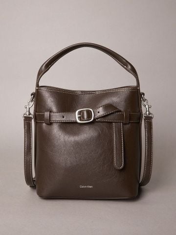 Calvin Klein - Túi Đeo Chéo Nữ Buckle Mini Bucket Crossbody