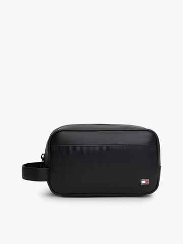 Tommy Hilfiger - Túi cầm tay nam Hilfiger Flag Ribbed Washbag