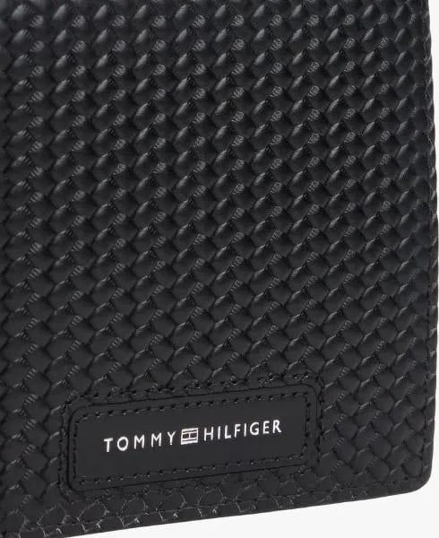 Tommy Hilfiger - Ví nam TH Woven Texture Flap Wallet