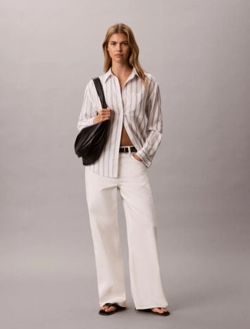 Calvin Klein - Quần Jean Dài Nữ Low Rise Baggy Jeans