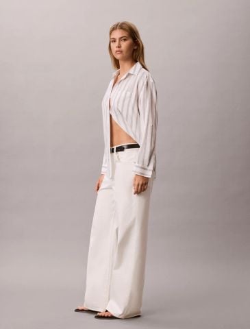 Calvin Klein - Quần Jean Dài Nữ Low Rise Baggy Jeans