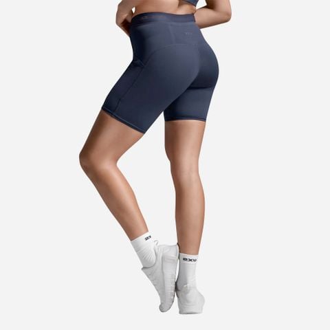 2Xu - Quần ngắn chạy bộ ống bó nữ Form Stash High-Rise Bike Short Running - 4