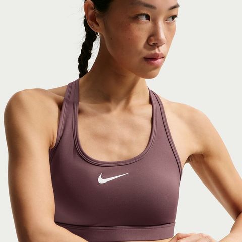 Nike - Áo Ngực Thể Thao Nữ Swoosh Medium-Support Padded Sports Bra