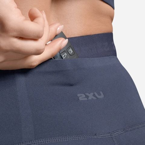 2Xu - Quần ngắn chạy bộ ống bó nữ Form Stash High-Rise Bike Short Running - 2