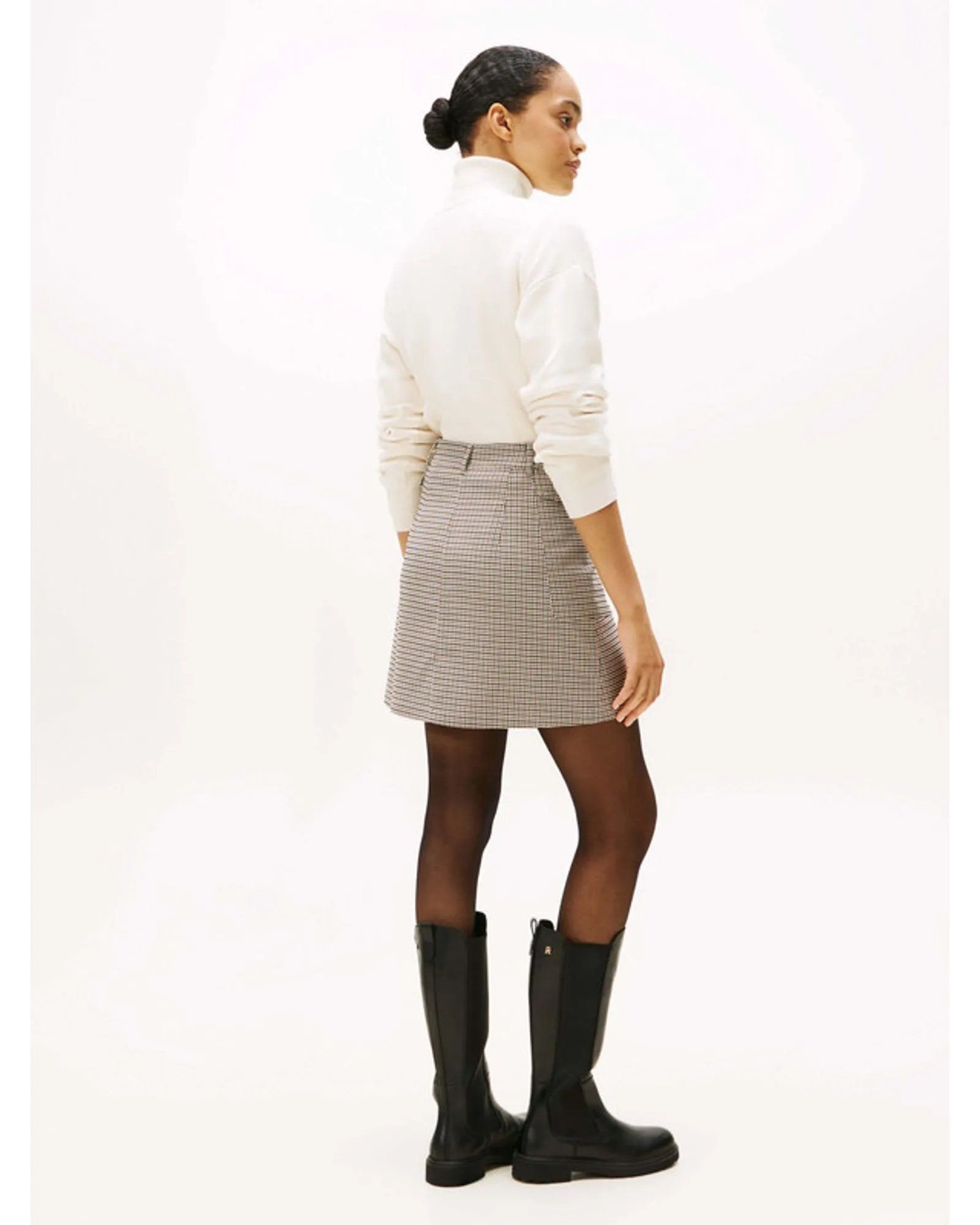 Tommy Hilfiger - Váy nữ Patterned Mini Skirt