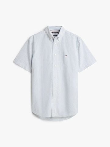 Tommy Hilfiger - Áo sơ mi tay ngắn nam Heritage Oxford Stripe Shirt - 4