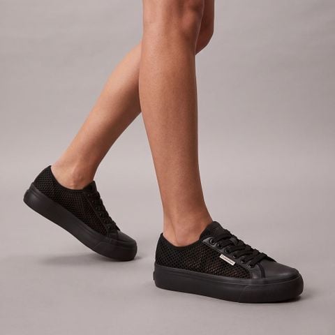 Calvin Klein - Giày Sneakers Nữ Vulcan Lace Up Mesh