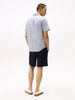 Tommy Hilfiger - Áo sơ mi tay ngắn nam Lightweight Poplin Stripe Shirt