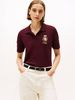 Tommy Hilfiger - Áo thun có cổ polo tay ngắn nữ Gold Crest Regular Polo