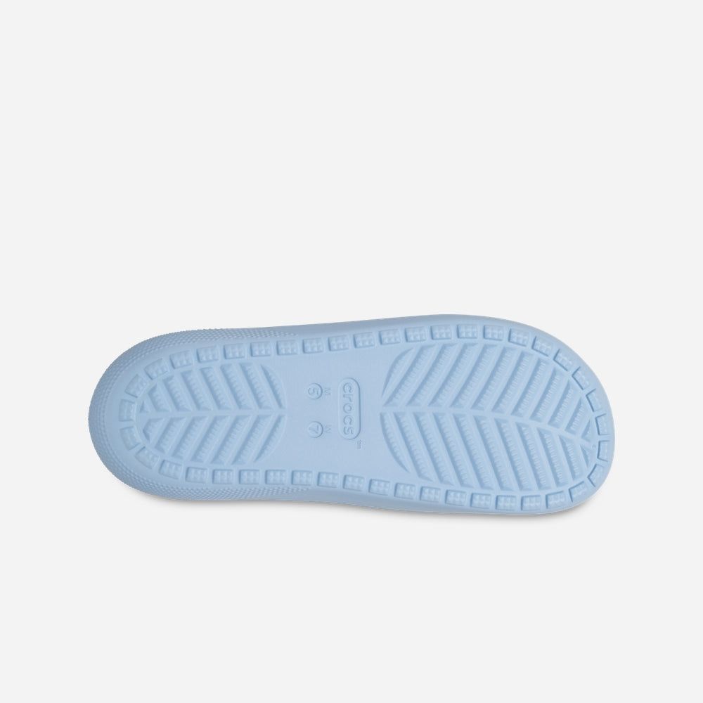 Crocs - Xăng đan nam nữ Classic Slide V2 Blue Calcite Lifestyle