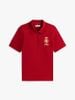 Tommy Hilfiger - Áo thun có cổ polo tay ngắn nữ Crest Embroidery Regular Fit Polo Shirt