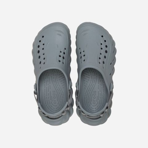 Crocs - Dép Thể Thao Nam Nữ Echo Clog Concrete