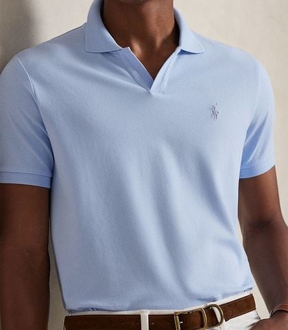 Ralph Lauren - Áo Thun Có Cổ Nam Johnny Collar Stretch Mesh Polo
