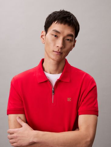 Calvin Klein - Áo Thun Có Cổ Nam Lunar New Year Calvin Klein Emblem Slim Polo