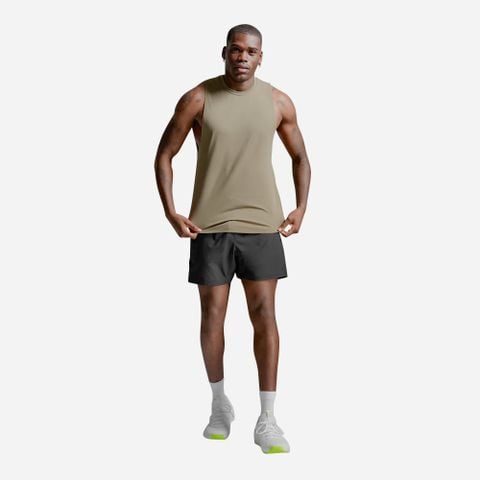 2Xu - Áo thun ba lỗ nam Motion Cotton Flex Tank Running