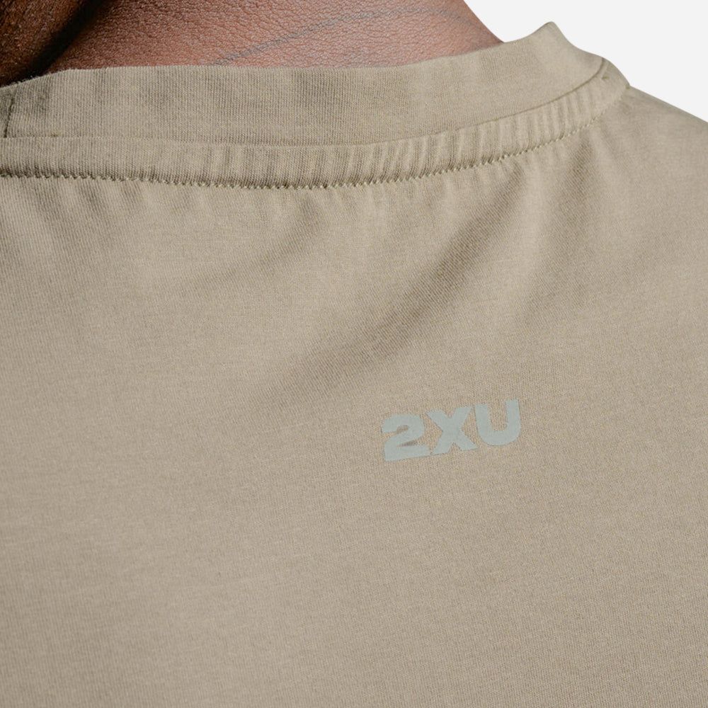 2Xu - Áo thun ba lỗ nam Motion Cotton Flex Tank Running