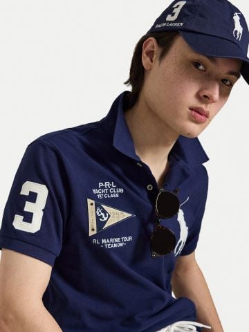 Ralph Lauren - Áo Polo Nam Custom Slim Fit Big Pony Polo Shirt