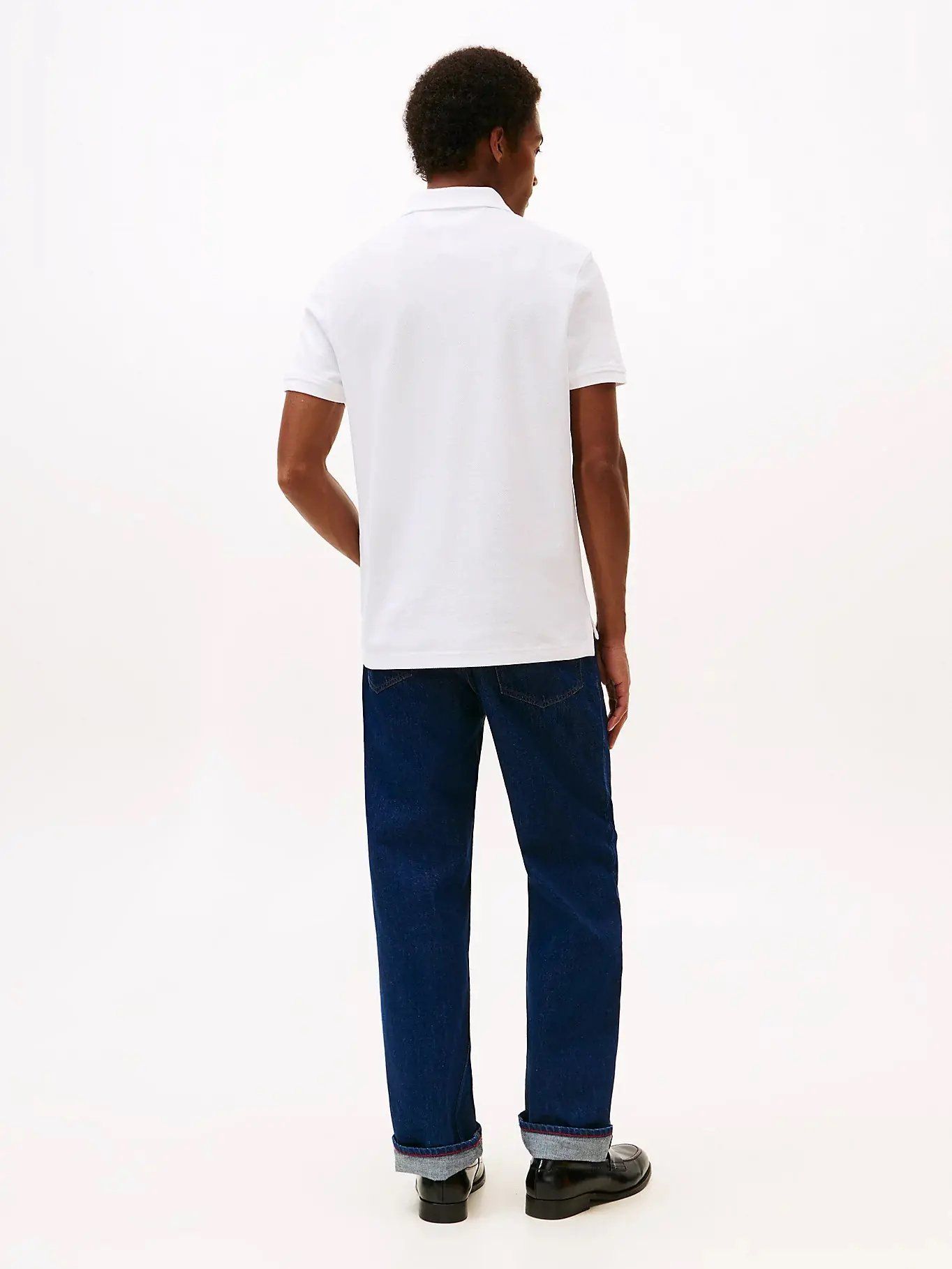 Tommy Hilfiger - Áo thun có cổ polo tay ngắn nam TH Graphic Regular Polo