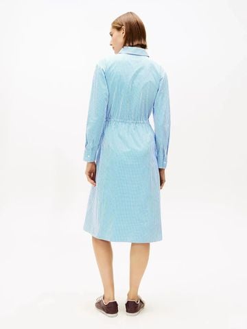 Tommy Hilfiger - Đầm nữ Regular Banker Stripe Shirt Dress