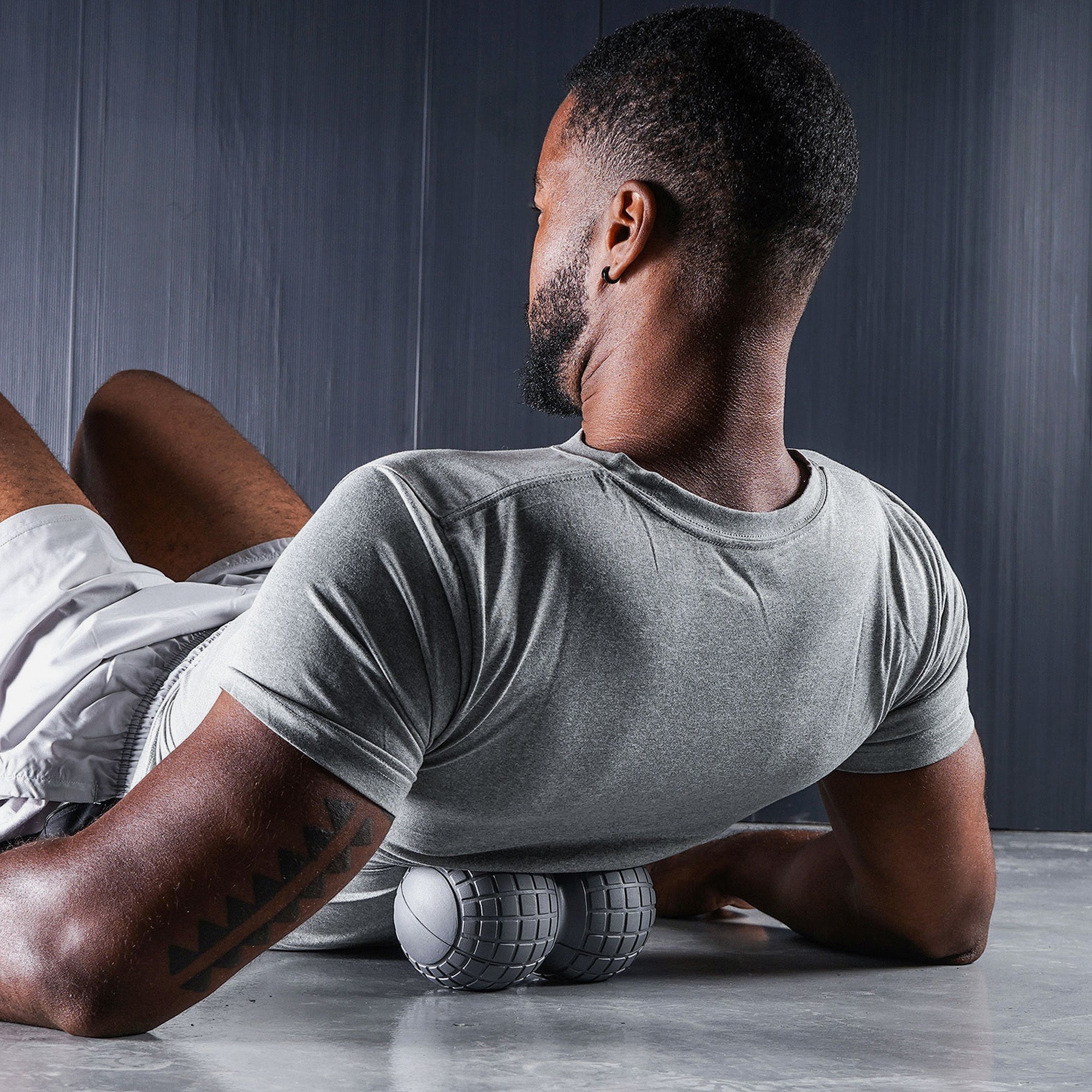 Ptp - Bóng mát xa giãn cơ nam nữ Myo-X2 Back Massager Silver Fitness