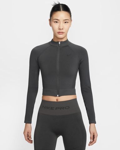 Nike - Áo Khoác Thể Thao Nữ Pro Women's Full-Zip Training Top