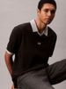 Calvin Klein - Áo polo nam Sport Monogram Logo Classic Polo Shirt