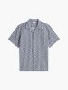 Tommy Hilfiger - Áo Sơ Mi Nam Regular Linen Blend Print Short Sleeve Shirt
