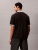 Calvin Klein - Áo polo nam Sport Monogram Logo Classic Polo Shirt