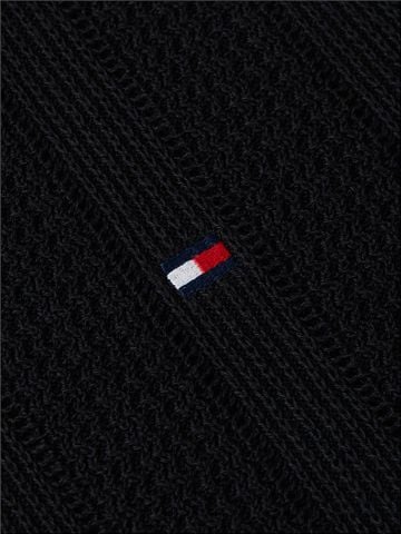 Tommy Hilfiger - Áo Sweater Nam Relaxed Pointelle Short Sleeve Shirt With Linen