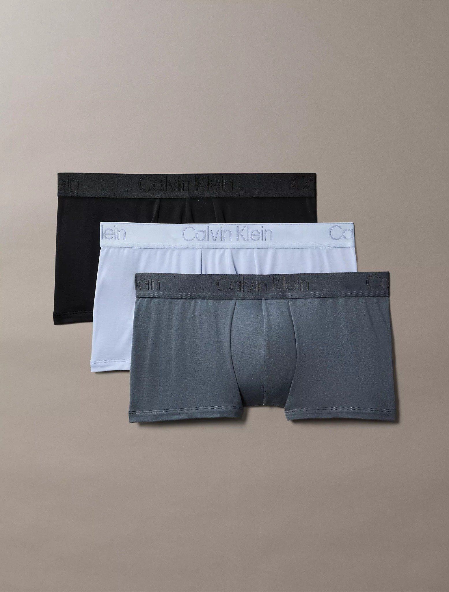 Calvin Klein - Bộ 3 quần lót nam CK Black 3-Pack Low Rise Trunk