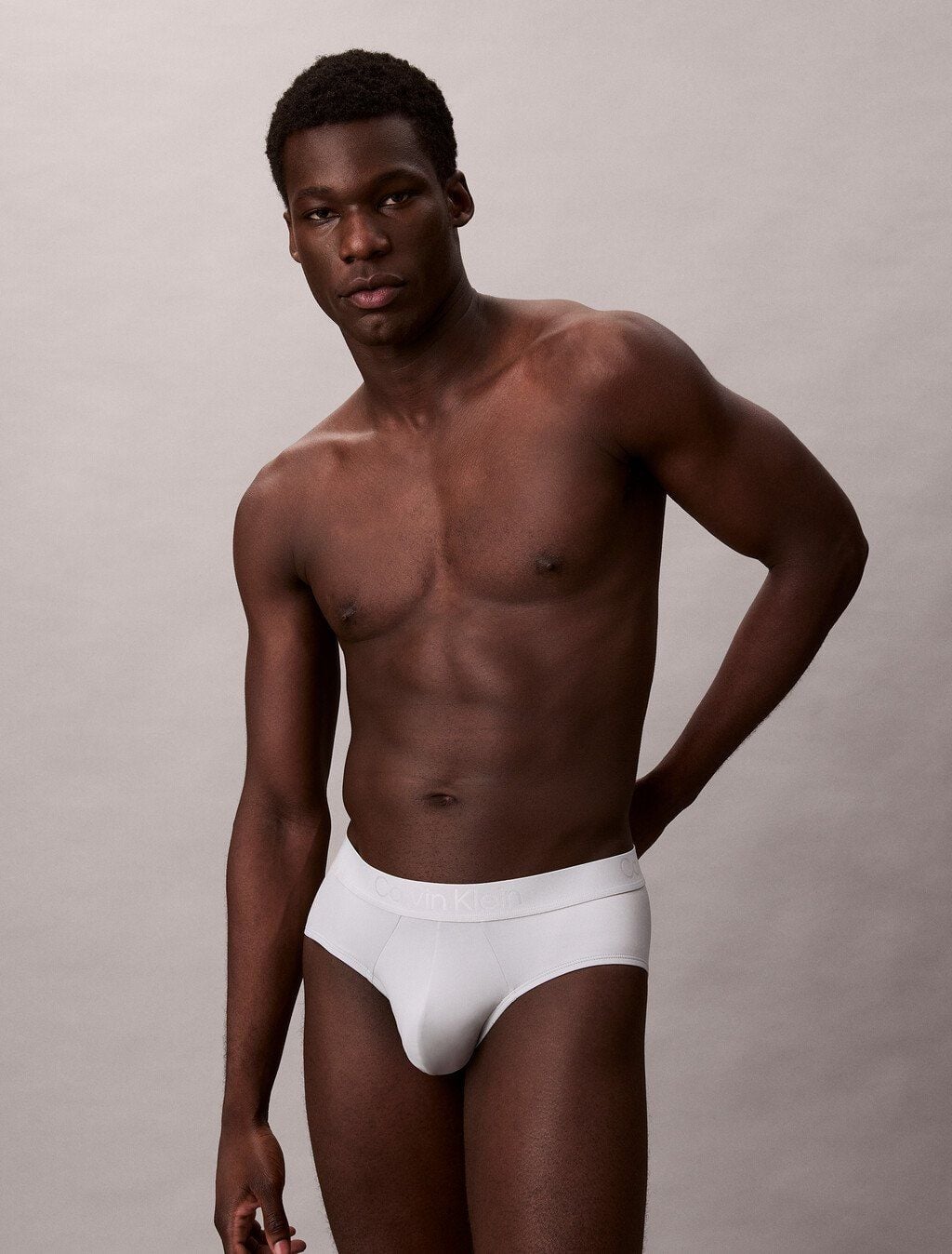 Calvin Klein - Quần lót nam CK Black Microfiber Hip Brief