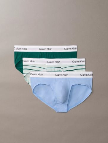 Calvin Klein - Bộ 3 quần lót nam Icon Cotton Stretch 3-Pack Hip Brief