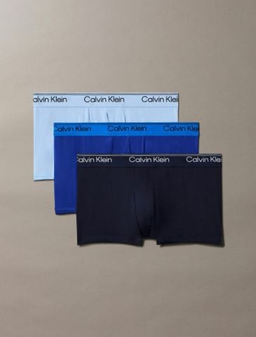 Calvin Klein - Bộ 3 quần lót nam Microfibre Stretch 3-Pack Low Rise Trunk