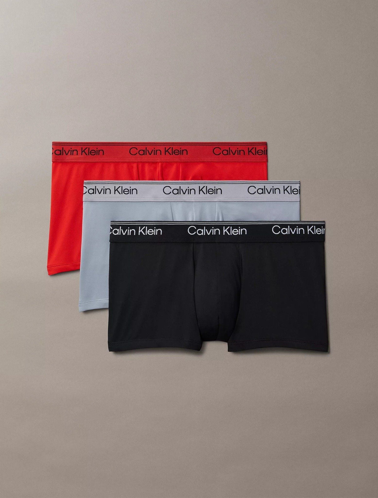 Calvin Klein - Bộ 3 quần lót nam Microfiber Stretch 3-Pack Low Rise Trunk