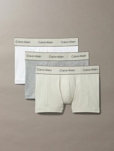 Calvin Klein - Bộ 3 quần lót nam Heritage Cotton Stretch 3-Pack Trunk