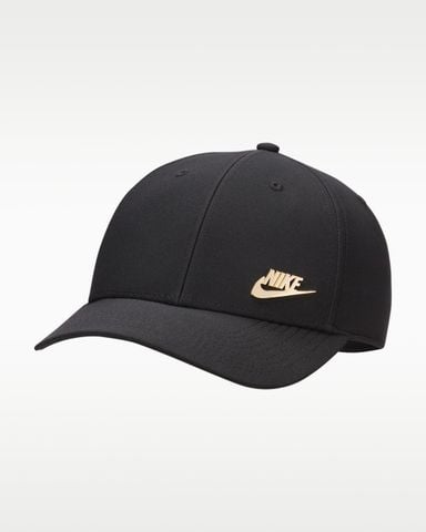 Nike - Nón Lưỡi Trai Nam Nữ Dri-Fit Club Structured Metal Logo Cap