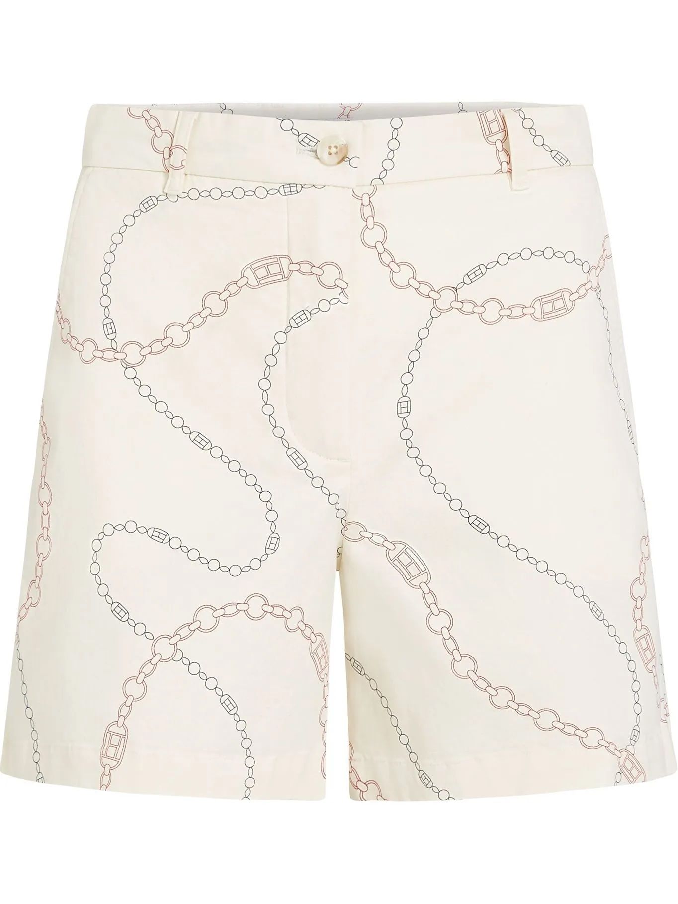 Tommy Hilfiger - Quần ngắn nữ Cotton Twill Straight Shorts