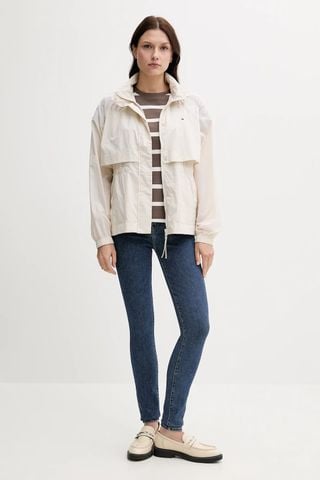Tommy Hilfiger - Áo khoác tay dài nữ TH Nylon Packable Windbreaker Jacket - 2