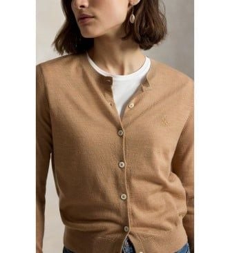 Ralph Lauren - Áo Cardigan Nữ Merino Wool Crewneck Cardigan