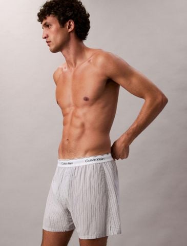 Calvin Klein - Quần ngủ nam Cotton Poplin Boxer - 3